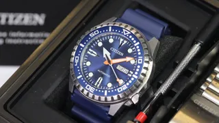 Citizen Diver NH8381-63L 46mm Stainless steel Blue