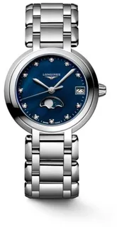 Longines PrimaLuna L8.115.4.98.6 Stainless steel Blue