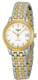 Longines Flagship L4.274.3.22.7 Stainless steel White