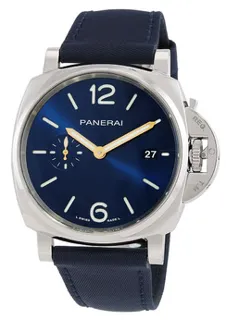 Panerai Luminor Due pam01429 42mm Stainless steel Blue