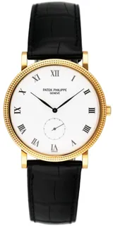 Patek Philippe Calatrava 3919J Yellow gold White