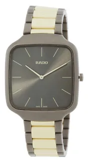 Rado True Square R27046172 Ceramic Brown and Gray