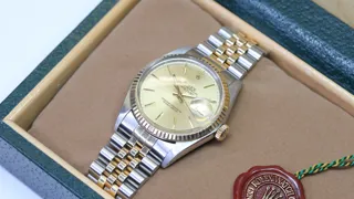 Rolex Datejust 36 16013 36mm Stainless steel and gold Champagne