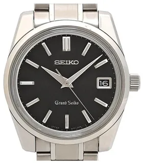 Seiko GS SBGV011 37mm Stainless steel Black