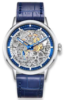 Waldhoff Pioneer Royal Blue 39mm Stainless steel Blue