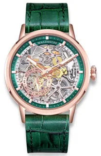 Waldhoff Pioneer Emerald 39mm Stainless steel Green