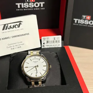 Tissot T-Classic T0659302203100 39mm Stainless steel White