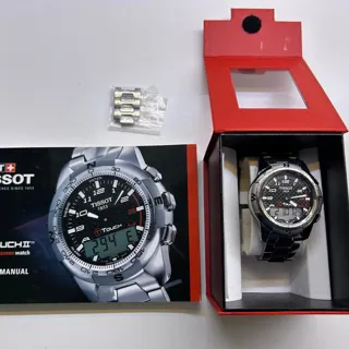 Tissot Touch T047.420.44.207.00 43mm Titanium Black