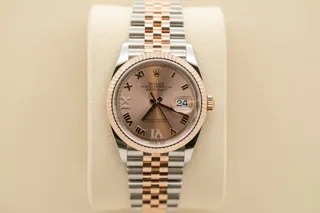 Rolex Datejust 36 126231 Rose gold and Stainless steel Pink