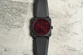 Bell & Ross Instruments BR0392-RRDR-CE/SRB Black ceramic Red