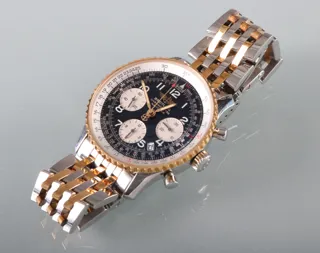 Breitling Navitimer D23322 42mm Stainless steel and gold Black