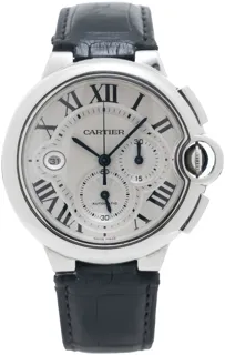 Cartier Ballon Bleu C153 44mm Stainless steel White