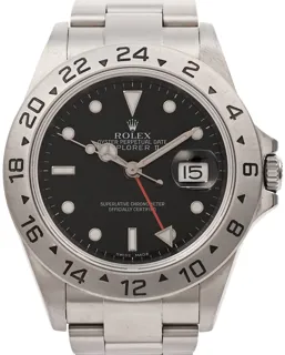 Rolex Explorer II 16570 40mm Stainless steel Black