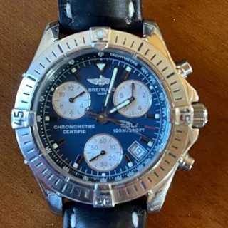 Breitling Colt A73350 38mm Stainless steel Blue