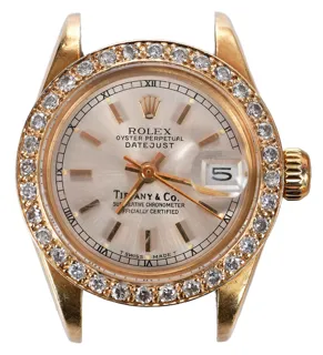 Rolex Datejust 6917 29mm 18k yellow gold Champagne