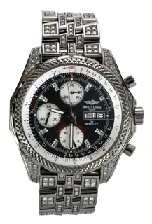 Breitling Bentley GT J1336267/974T 18k white gold Gray