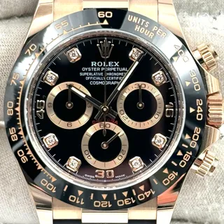 Rolex Daytona 116515LN-0057 40mm Ceramic and Rose gold Black