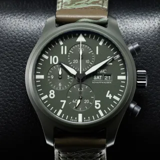 IWC Pilot Chronograph Top Gun IW389106 44mm Ceramic Green