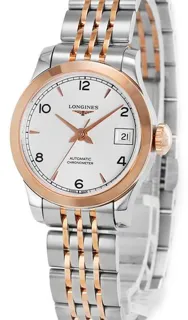 Longines Record L23205767 26mm Stainless Silver