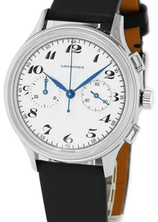 Longines Heritage L28274730 40mm Stainless steel White