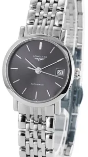 Longines Elegant L4.309.4.72.6 25mm Stainless steel Gray