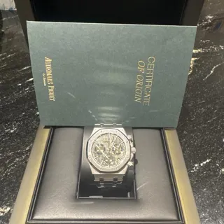 Audemars Piguet Royal Oak 26240ST.OO.1320ST.08 41mm Stainless steel Green