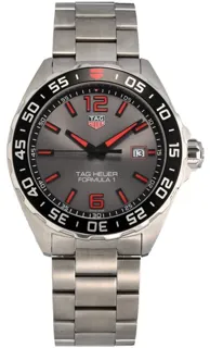 TAG Heuer Formula 1 WAZ1018 43mm Stainless steel Gray