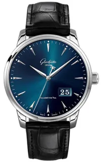 Glashütte Senator 1-36-03-04-02-01 Stainless steel Blue