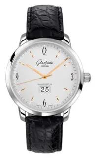 Glashütte Sixties Panorama Date 2-39-47-01-02-04 Stainless steel Silver