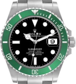 Rolex Submariner 126610LV 41mm Stainless steel Black