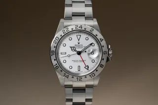 Rolex Explorer II 16570 Stainless steel White