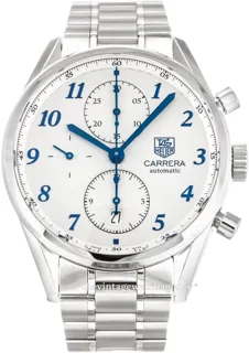 TAG Heuer Carrera cas2111.ba0730 41mm Stainless steel Silver