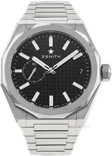 Zenith Defy 03.9300.3620/21.I001 41mm Stainless steel Black