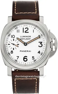 Panerai Luminor PAM 00785 brushed/polished steel White