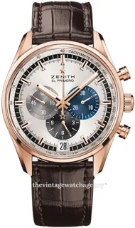 Zenith El Primero Chronomaster 18.2043.400/69.C494 42mm Rose gold Silver