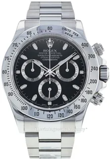 Rolex Daytona 116520/1 40mm Stainless steel Black