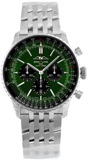 Breitling Navitimer AB0137241L1P1 46mm Stainless steel Green