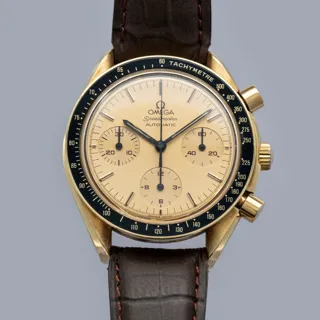 Omega Speedmaster Reduced 175.00.33 39mm 18k yellow gold Golden