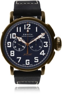 Zenith Pilot 29.2430.4069/57.C808 45mm Bronze Blue