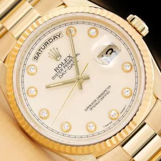 Rolex Day-Date 36 18238 36mm Yellow gold Champagne