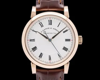 A. Lange & Söhne Richard Lange 232.032 40.5mm Rose gold Silver