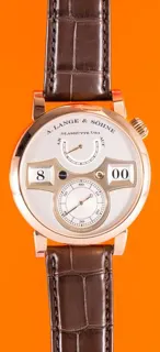 A. Lange & Söhne Zeitwerk 140.032 42mm Rose gold Silver