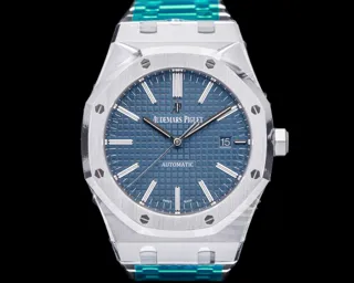 Audemars Piguet Royal Oak 15400ST.OO.1220ST.03 41mm Stainless steel Blue