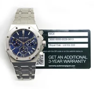 Audemars Piguet Royal Oak 26239BC.OO.1220BC.01 41mm White gold Blue