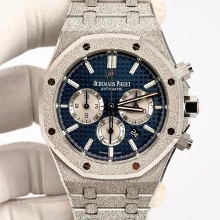 Audemars Piguet Royal Oak 26331BC.GG.1224BC.02 41mm White gold Blue