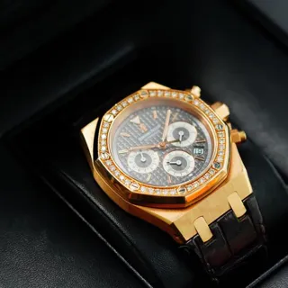 Audemars Piguet Royal Oak 26557OR.ZZ.D098CR.02 39mm Rose gold Brown