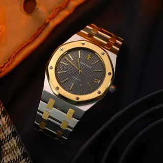 Audemars Piguet Royal Oak 5402SA 39mm Yellow gold and Stainless steel Gray