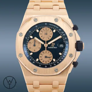 Audemars Piguet Royal Oak Offshore 26238OR.OO.2000OR.01 42mm Rose gold Blue