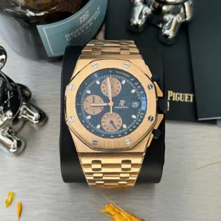 Audemars Piguet Royal Oak Offshore 26238OR.OO.2000OR.01 42mm Rose gold Blue