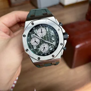 Audemars Piguet Royal Oak Offshore 26238TI.OO.A056CA.01 42mm Titanium Green